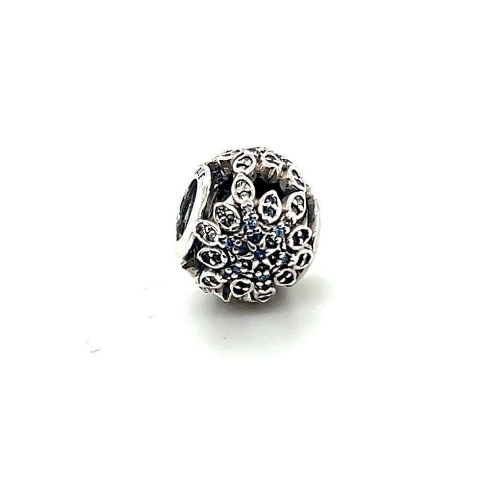 Pandora Blue Cz‎ Snowflake Charm
